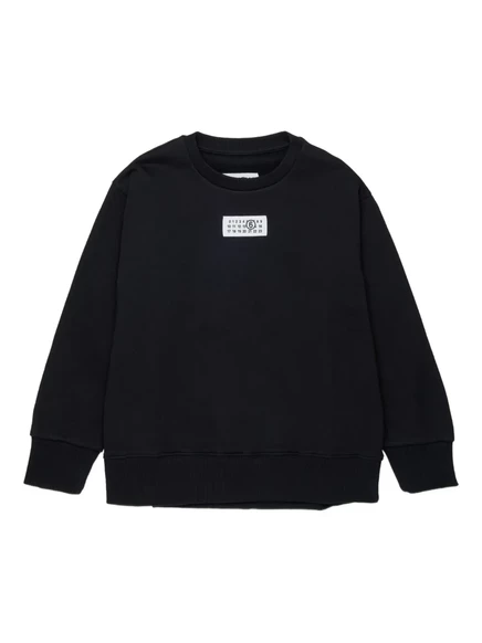 Детская толстовка MM6 Maison Margiela, черная