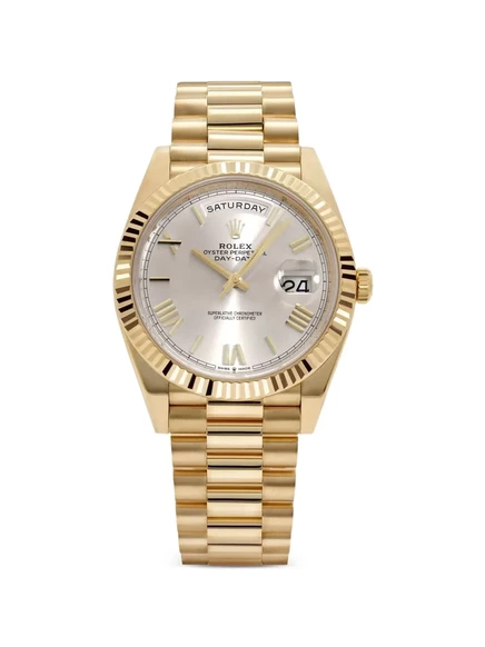 Унисекс часы Rolex Day-Date 40 мм, золотые