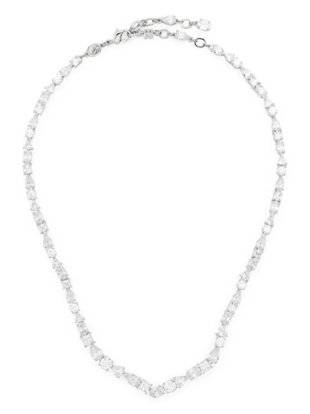 Женское ожерелье Swarovski Mesmera со стразами, серебристое