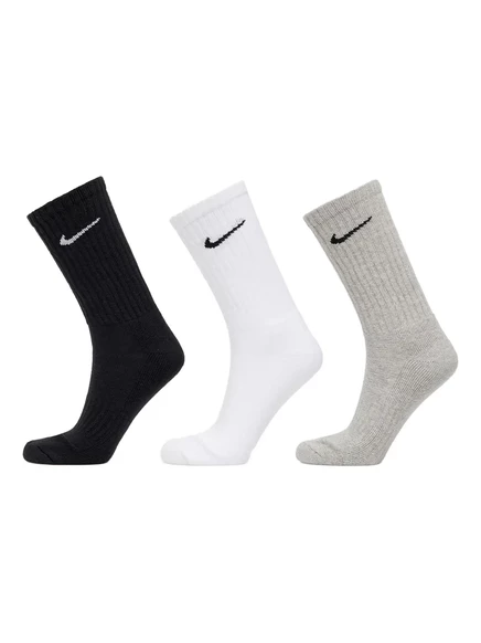 Унисекс носки Nike Swoosh, 3 пары, черные