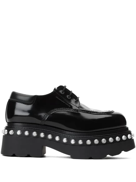 Женские дерби Alexander Wang Atlas кожаные, черные