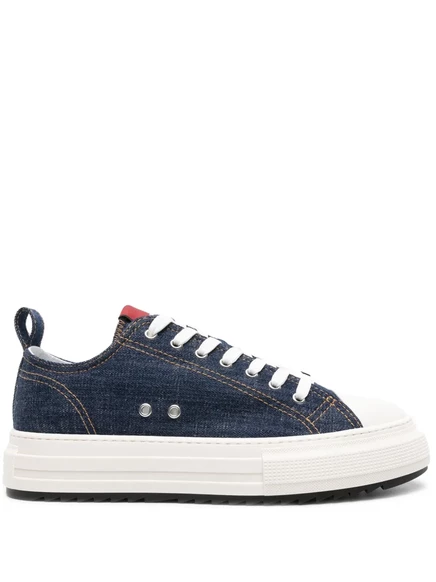 Джинсовые кеды DSQUARED2 Berlin blue