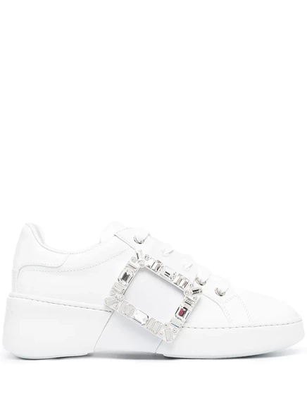 Женские кроссовки Roger Vivier Viv' Skate, белые