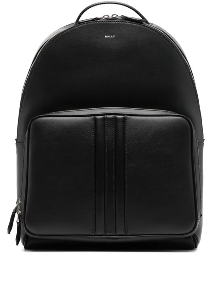 Мужской рюкзак Bally Mythos из телячьей кожи, черный