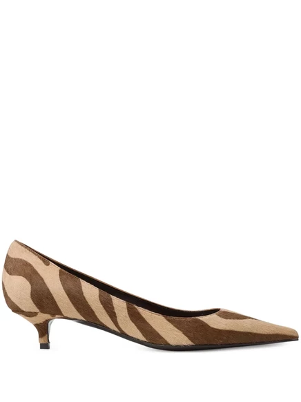 Женские туфли-лодочки Jimmy Choo Amelia, зебровый принт, нейтральные