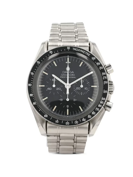 Мужские часы Omega Speedmaster 42 мм механические, черный