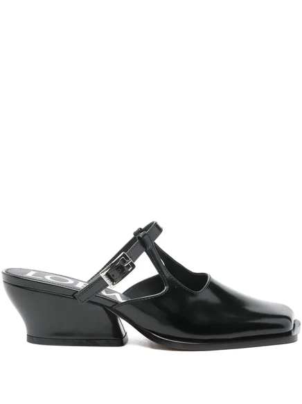 Женские мюли Loewe Onda 60 мм, черные