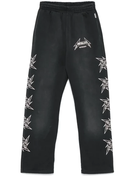 Мужские спортивные штаны represent x metallica юбилейные, серые