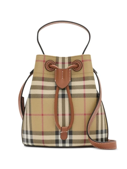 Женская мини-сумка Burberry TB, бежевая