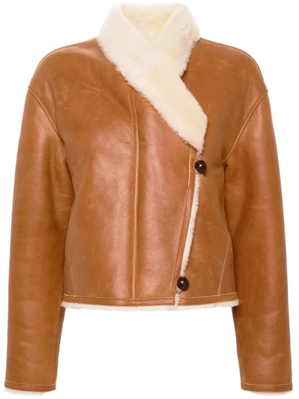 Женская двусторонняя куртка Isabel Marant, коричневая