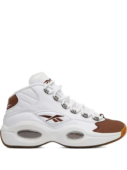 Мужские кроссовки Reebok Question Mid «Mocha Toe», белые