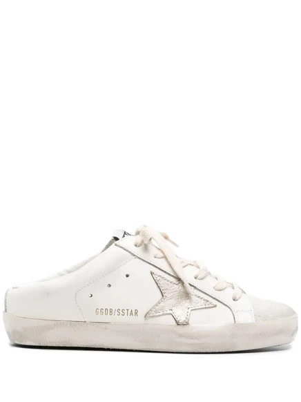 Кроссовки Golden Goose Super-Star sabot white