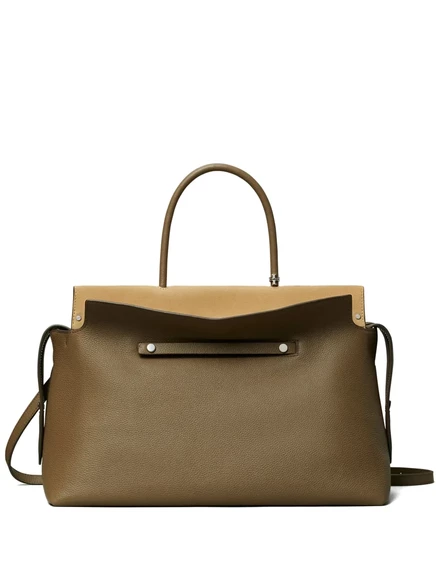 Большая женская сумка Tory Burch Mercer, зелёная