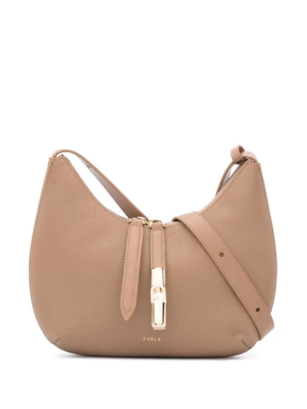 Маленькая сумка через плечо Furla Goccia brown