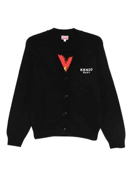 Женский кардиган Kenzo Boke Flower, черный