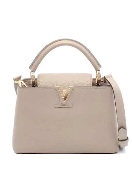 Женская сумка Louis Vuitton Pre-Owned Capucines BB, серая