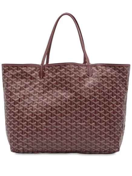 Сумка-тотализатор Goyardine Saint Louis GM, бывшая в употреблении в 2012 году red
