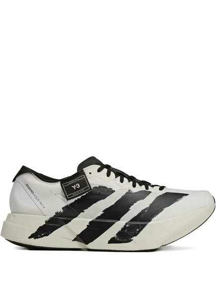 Женские кроссовки Adidas Adios Pro 4 в полоску, белые