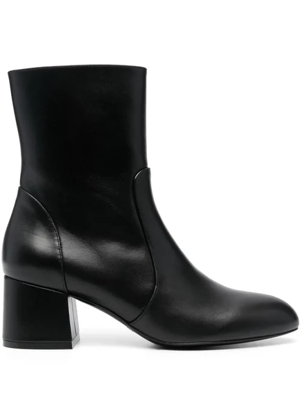 Ботильоны Stuart Weitzman с расклешенными краями 60 мм black
