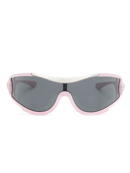Женские солнцезащитные очки Versace Eyewear Medusa Medallion, розовые