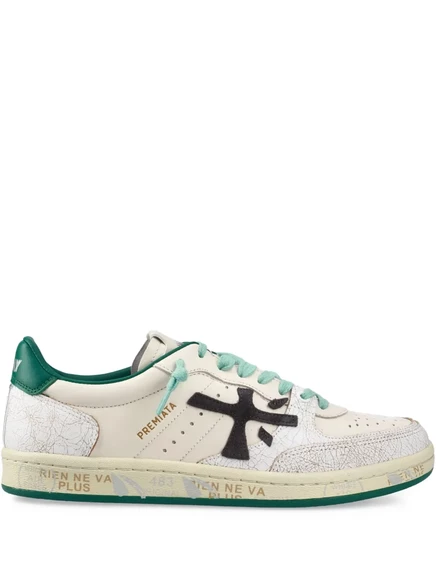 Глиняные кроссовки Premiata Basket white