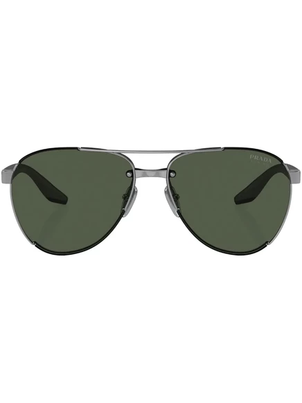 Солнцезащитные очки Prada Eyewear Linea Rossa  silver