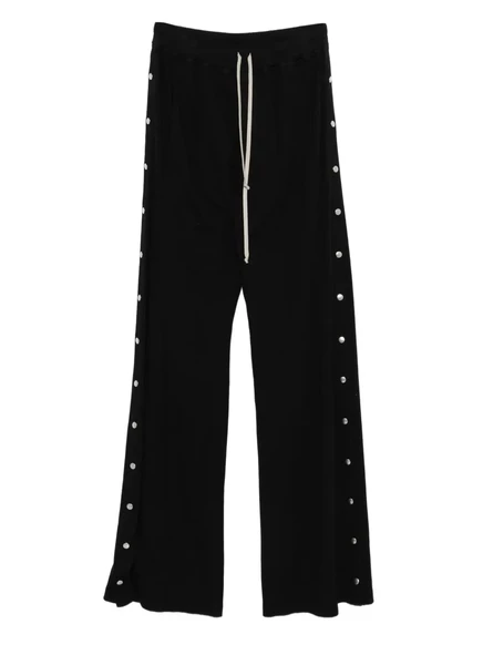 Широкие брюки на завязках от Rick Owens DRKSHDW black