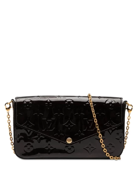 Сумка через плечо с монограммой Vernis Pochette Felicie, бывшая в употреблении у Louis Vuitton в 2018 году