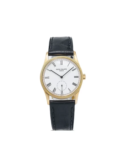 Часы Patek Philippe Calatrava 30 мм 18K золото, белый
