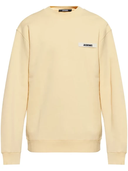Толстовка с нашивкой с логотипом Jacquemus  neutrals
