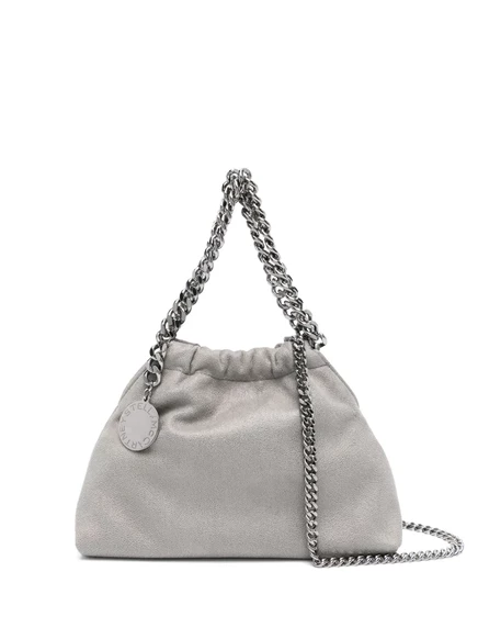 Женская сумка Stella McCartney mini Falabella, антрацитовая