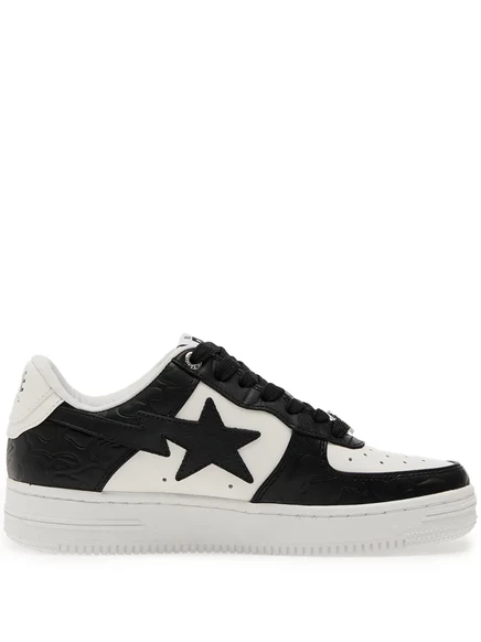 Камуфляжные кроссовки BATHING APE® Bape Sta 4L, украшенные звездами black