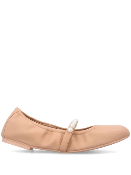 Туфли для балерины Stuart Weitzman Goldie neutrals