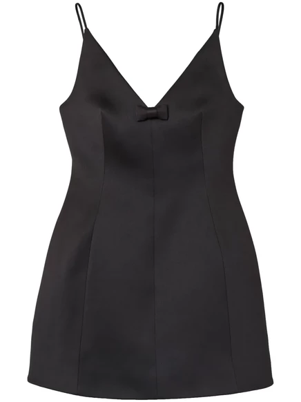 Женское платье Marc Jacobs The Satin Bow, черное
