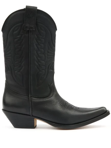 Женские ковбойские сапоги MM6 Maison Margiela, черные
