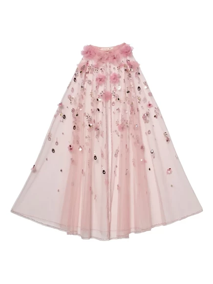 Ночная пачка с накидкой Захра  pink