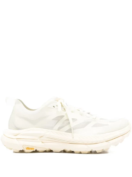 Унисекс кроссовки Hoka из сетки, молочные