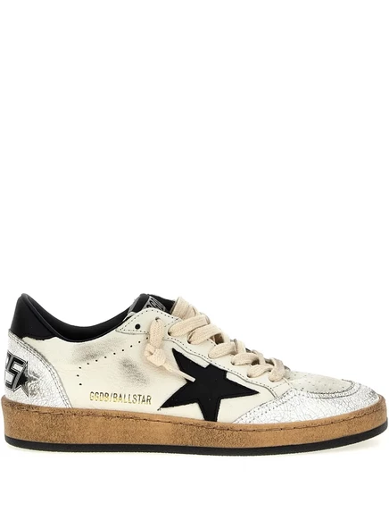 Женские кроссовки Golden Goose Ball Star, бежевые