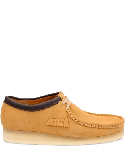 Мужские ботинки Clarks Originals Wallabee замшевые, песочные