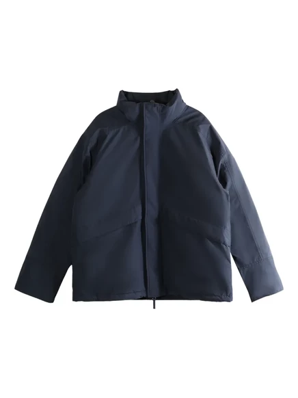 Унисекс куртка Nanamica Gore-Tex с высоким воротом, синяя