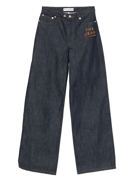 Женские широкие джинсы A.P.C. x Marc Jacobs, синие