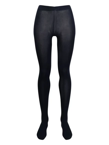 Женские колготки Wolford кашемировые с высокой талией, синие