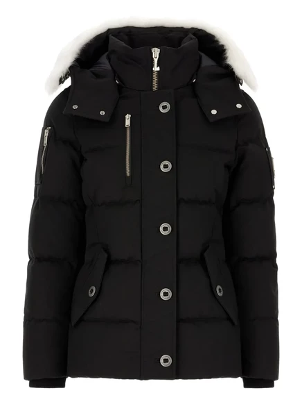 Женская пуховая куртка Moose Knuckles Zip, черная