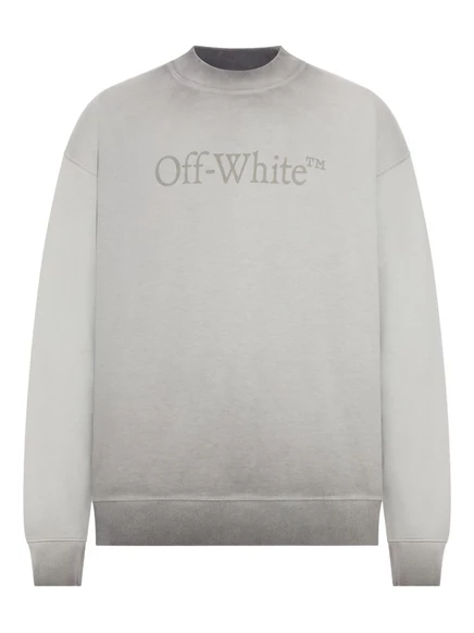 Мужской свитшот Off-White Degrade Logo, серый