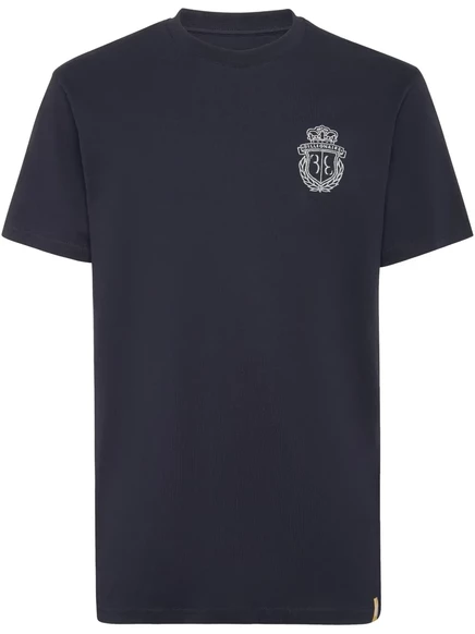 Мужская футболка Billionaire Embroidered Crest, синяя