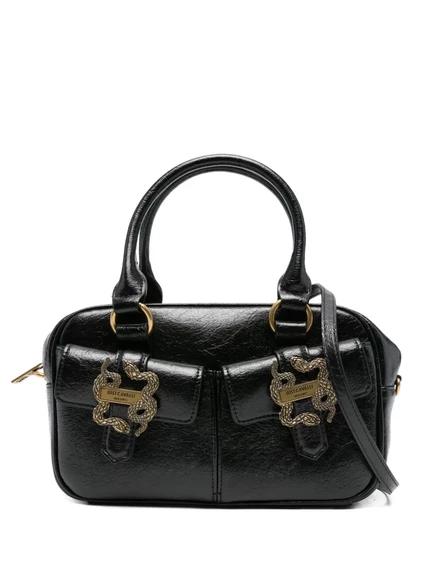 Сумка-тоут Just Cavalli на змейке black