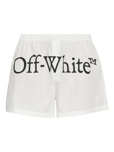 Мужские трусы-боксеры Off-White из хлопка, белые