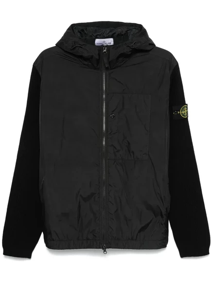 Куртка с капюшоном Stone Island black