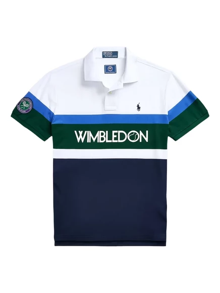 Мужская футболка-поло Polo Ralph Lauren Wimbledon колорблок