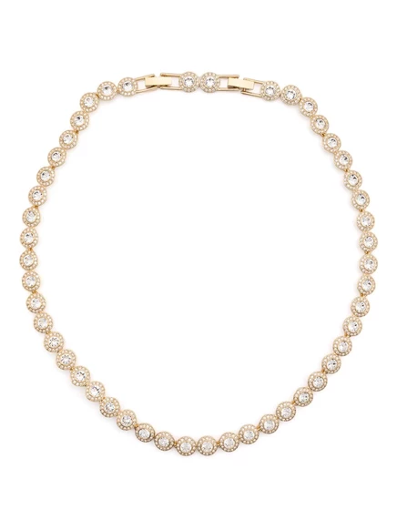 Женское колье Swarovski Una Angelic, золотистое